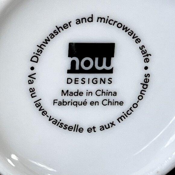 Now Designs "Noble Deer" Porcelain Mug Holiday Christmas Illustration Berry 12oz - Picture 9 of 9